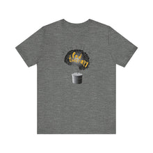 Load image into Gallery viewer, Pod Therapy Black/Gold Logo Unisex Jersey Short Sleeve Tee