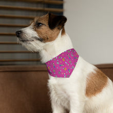 Load image into Gallery viewer, Pod Therapy PINK Pet Bandana Collar