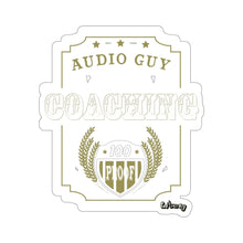 Load image into Gallery viewer, Audio Life Coaching Stickers White