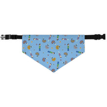 Load image into Gallery viewer, Pod Therapy BLUE Pet Bandana Collar