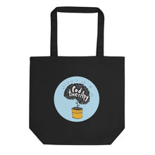 Load image into Gallery viewer, Pod Therapy Eco Tote Bag - SkyBlue Logo