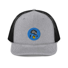 Load image into Gallery viewer, Pod Therapy Logo Trucker Cap - Blue