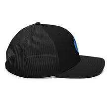 Load image into Gallery viewer, Pod Therapy Logo Trucker Cap - Blue