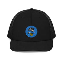 Load image into Gallery viewer, Pod Therapy Logo Trucker Cap - Blue