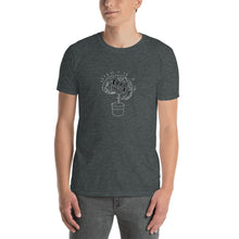Load image into Gallery viewer, Pod Therapy Outline Distressed Logo Short-Sleeve Unisex T-Shirt