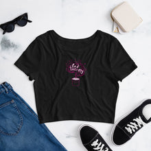 Load image into Gallery viewer, Tree Pink Women’s Crop Tee