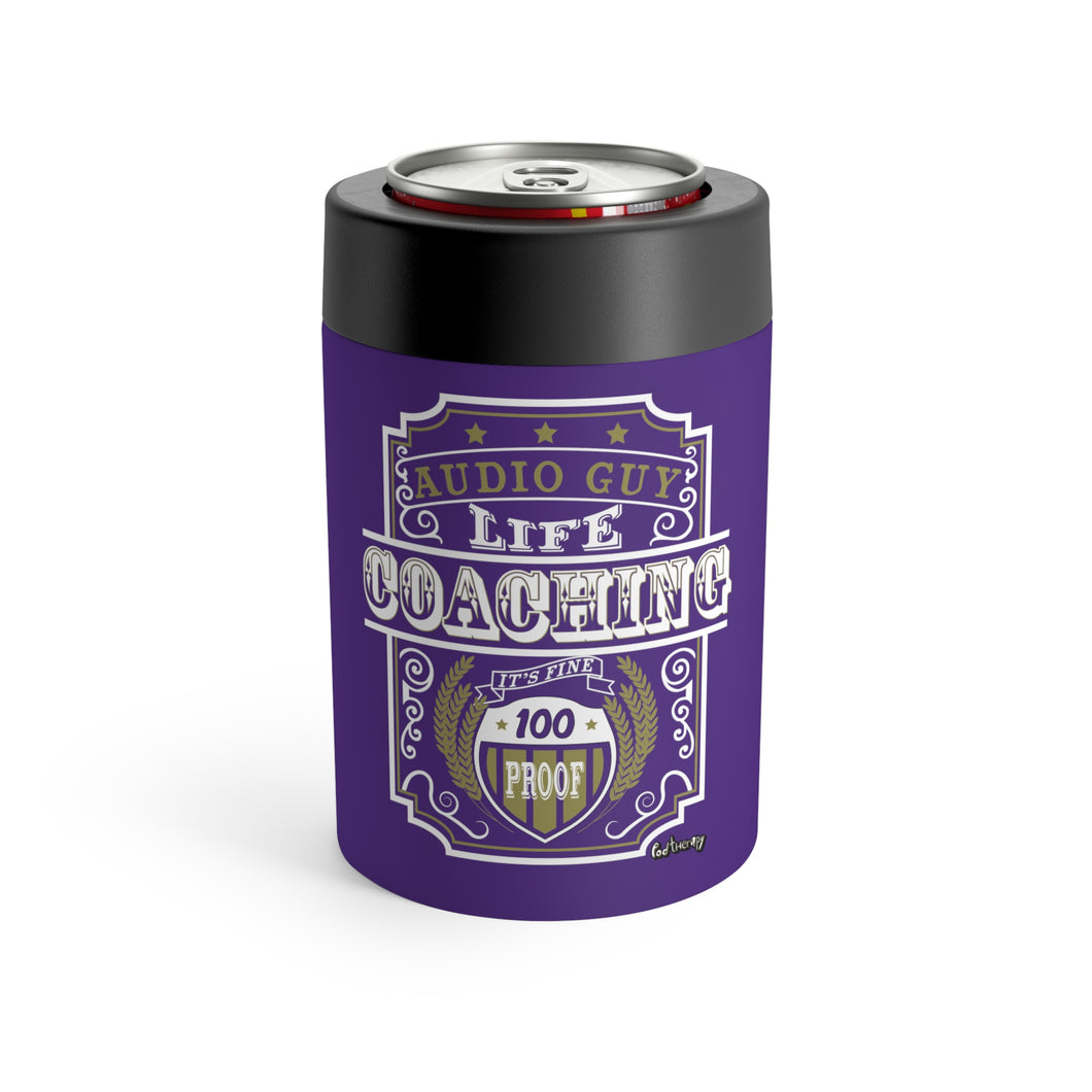 Audio Guy Life Coaching Can Holder - Purple