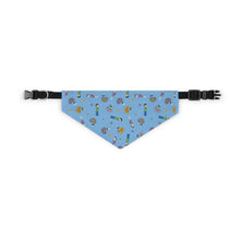 Load image into Gallery viewer, Pod Therapy BLUE Pet Bandana Collar
