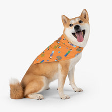 Load image into Gallery viewer, Pod Therapy ORANGE Pet Bandana - One Size
