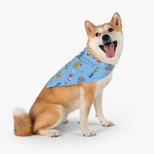 Load image into Gallery viewer, Pod Therapy Blue Pet Bandana - One Size
