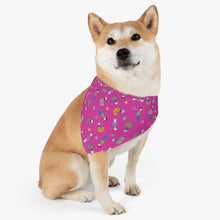 Load image into Gallery viewer, Pod Therapy PINK Pet Bandana Collar
