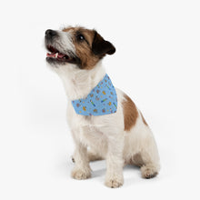 Load image into Gallery viewer, Pod Therapy BLUE Pet Bandana Collar
