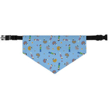 Load image into Gallery viewer, Pod Therapy BLUE Pet Bandana Collar
