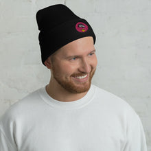 Load image into Gallery viewer, Pod Therapy Cuffed Beanie - Dark Red
