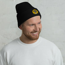 Load image into Gallery viewer, Pod Therapy Cuffed Beanie - Gold Logo
