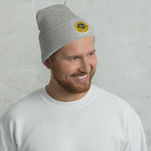 Load image into Gallery viewer, Pod Therapy Cuffed Beanie - Gold Logo
