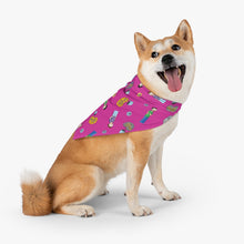 Load image into Gallery viewer, Pod Therapy Pink Pet Bandana - One Size
