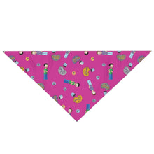 Load image into Gallery viewer, Pod Therapy Pink Pet Bandana - One Size
