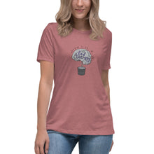 Load image into Gallery viewer, Pod Therapy Women&#39;s Relaxed T-Shirt - Grey Logo
